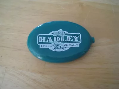 NEW Vintage Style Green Rubber Coin Purse - Hadley Fruit Orchards Cabazon • $4