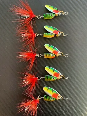 $8.95 • Buy 5x Redfin 7g Spinners Spinner Spoon Bait Fishing Lure Metal Lures Trout Carp Cod