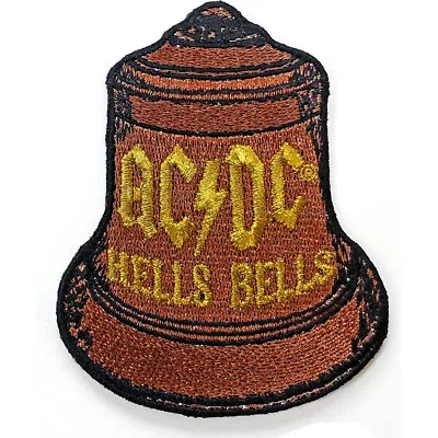 £3.99 • Buy Officially Licensed ACDC Hells Bells Iron On Patch- Music Rock Band Patches M044