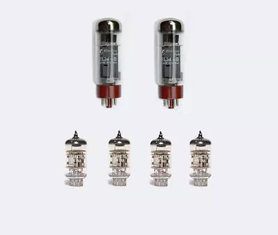 EL34 & 12AX7/ECC83 Valve Kit For DSL50/TSL60/601/602/JCM600 Marshall Amplifiers • $199.83