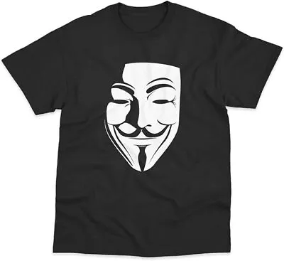 Postees V For Vendetta Inspired Mask T-Shirt • $20.99