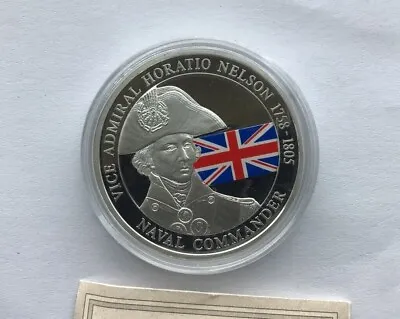 The 12 Greatest Britons .9999 Silver Plated Commemorative Proof Coin Series • £16.99