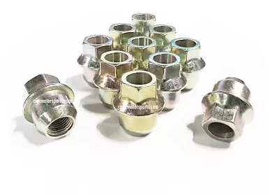 10x Open-End Bulge Acorn 1/2-20 Stock Ford Mercury OEM Factory Lug Nuts Mag ET  • $21.99