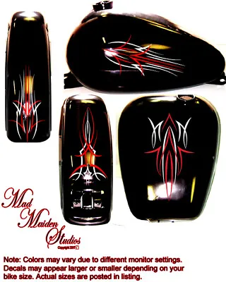 Pinstripe Decal Set Honda Harley Victory Yamaha Kawasaki Pick Your Colors  • $50.99