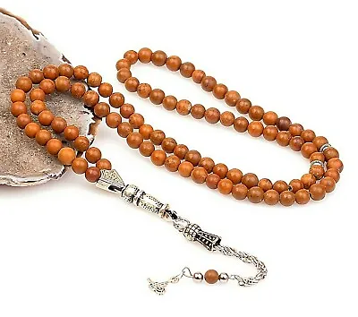 Genuine Jasper Stone Islamic Prayer 99 Beads Tasbih Misbaha Tasbeeh Masbaha 6mm • $29.99