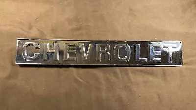 Vintage 1970s 80s Chevy Truck Tailgate Badge Emblem Chevrolet K5 Blazer Pickup • $189.95