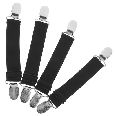 4pcs Adjustable Boot Clips For Motorcycle Riding Boot Straps Elastic Pant Keeper • $9.97