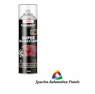 2k Gloss Clear Paint 400g High Spray Touch Up Automotive Top Coat Auto Concept • $29.90