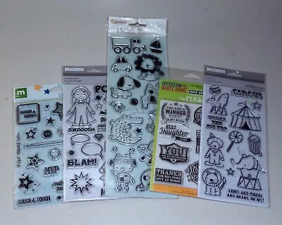 Clear Stamp Lot - Childhood Boys & Girls - Making Memories TPC Studio & More • $15.95