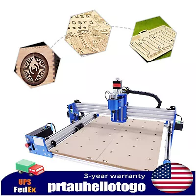 4040 CNC Router Machine 3-Axis Wood Carving Milling Engraving Machine Spindle • $394.25