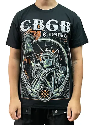 Ramones The - CBGB Liberty Punk New York Unisex Official T Shirt Brand New Vario • £12.79