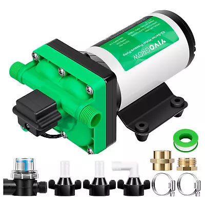 VIVOGROW Water Pressure Pump 110V 5.5GPM 70 PSI Diaphragm Water Pump • $74.99