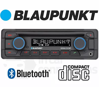 Blaupunkt Doha 112 BT Car Radio Stereo CD Play Bluetooth USB AUX Retro OEM Look • $444.18