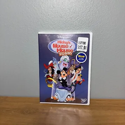 Disney's Mickey's House Of Mouse Villains (DVD 2002) New Sealed • $42.95