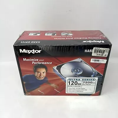 VTG Maxtor DiamondMax Plus Ultra Series 120GB 7200 RPM Hard Drive NEW Sealed • $59.95