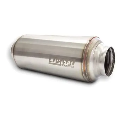 Carven Exhaust 3  Inlet Center 15  Length Stainless Steel Performance Muffler • $99.99