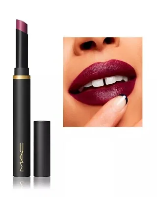 MAC Powder Kiss Velvet Blur Slim Stick 881 WILD REBEL Lipstick NIB • $26.50