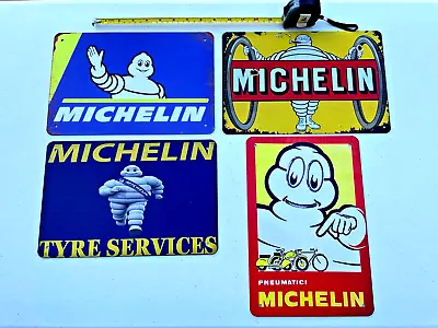 Michelin Tires Tin Sign Shop Man Cave Performance Tyres Tire Garage Blimp Retro • $11.95