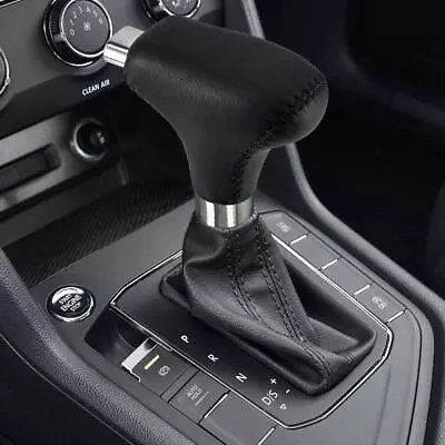 Leather Automatic Universal Manual Gear Shift Knob Shifter Handle Lever Stick  • $20.49