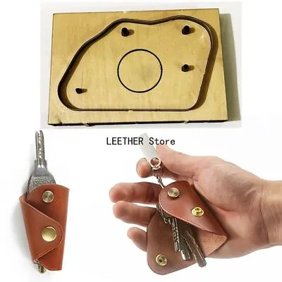 Japan Steel Blade Rule Die Cut Key Sheath Cutting Mold Leather Crafts Punch Tool • $49.42