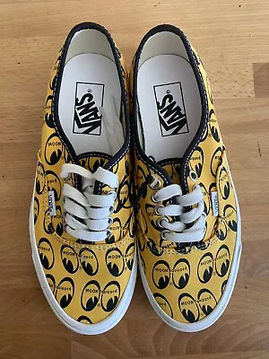 VANS X Mooneyes Authentic 44 DX Unisex Anaheim Factory Yellow Sneakers M6.5 / W8 • $68