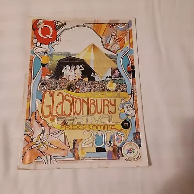 £4.99 • Buy Glastonbury 2005 Festival Programme - A4.
