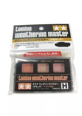 TAMIYA 87127 Weathering Master H SET PALE ORANGE IVORY PEACH Colors • £7.97