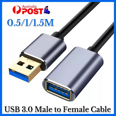 $6.26 • Buy USB 3.0 Speed Extension Cable Male To Female Data Adapter Extention Cord