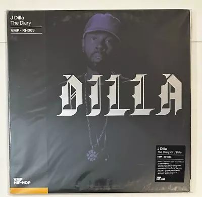 J Dilla-The Diary Of J Dilla Purple Orange Marble 2LP Vinyl  (Damaged Sleeve) • $35.03