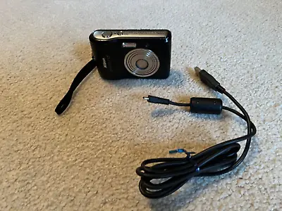 Nikon Coolpix L16 Black LCD With Power Cord Adapter Usb • $60