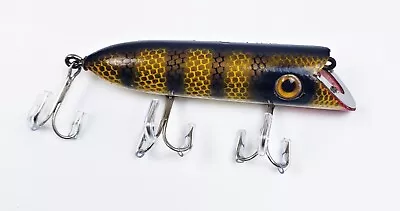 Tough San Luco Bassie Lure FIFTY-FIFTY Paint Pattern CA C 1950s • $9.99