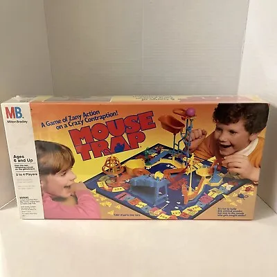 Vintage Mouse Trap Board Game 1986 Milton Bradley Brand New Sealed! • $200