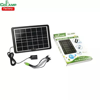 Charge ANY Phone FAST Compact Solar Panel Cell Phone Home Camping FAST FREE SHIP • $26