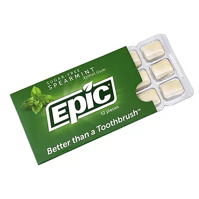 Epic Gum Xylitol Spearmint 12pc Pack • $3.95