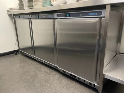 £441 • Buy Polar C-Series Stainless Steel Under Counter Fridge 150Ltr Polar CD080