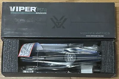 Vortex Viper PST Gen II 1-6x24 Riflescope With Vortex 34mm Precision Rings 1.10” • $610