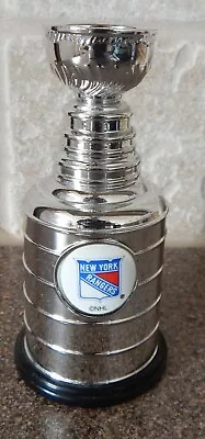 N Y New York Rangers MINI STANLEY CUP NHL HOCKEY TROPHY LABATT'S BLUE BEER Nice • $25.49