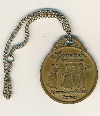 Monarch Malleable Iron Ranges Watch FOB 1896 • $25.19