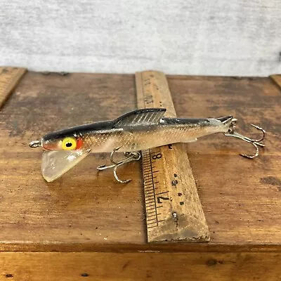 Vintage Minnow Plastic Crank Bait For Pike Bass Walleye • $21.95