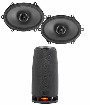 Pair MTX THUNDER68 5x7  / 6x8  240w 2-Way Car Audio Coaxial Speakers+RockShip • $114.95