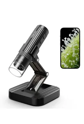 TOMLOV DM1S WiFi Wireless Digital Microscope 1000X 1080P HD USB Coin Microscope • $35