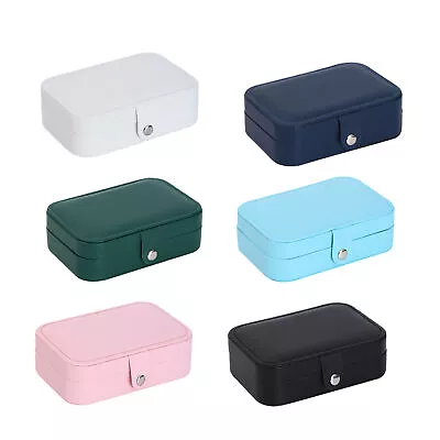 Jewelry Boxes For Women Jewelry Storage Box PU Leather Organizer Large Capacity • $24.97