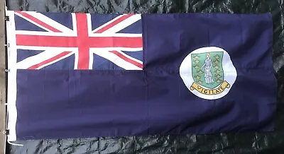 British Virgin Islands Ensign Flag BVI 6'x3’ Panel Sewn London 2012 Olympics • £65