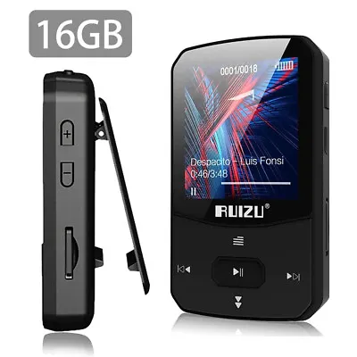 Bluetooth MP3 Player Portable Music Radio Player Voice Recorder Music Walkman • $31.11