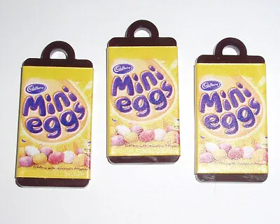 Kitsch Kawaii Gumball Chocolate Bar Charms Pendants Easter Egg Mini Eggs Kinder • £1.59