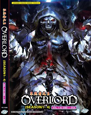 Overlord Season 1-4 (Vol.1-52End + OVA) Anime DVD With English Audio • $22.90