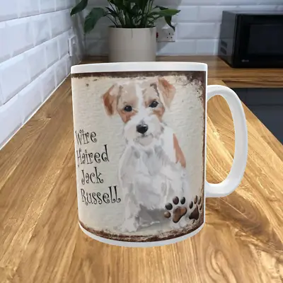 Wire Haired Jack Russell 11oz Coffee Mug My Dog's Bedtime Prayer Theme  • £7.25