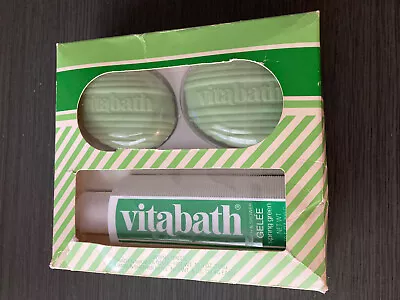 VITABATH Bath And Shower Gel Spring Green 10.5 0z  (2 - 4 Oz  Bath & Shower Bars • $24