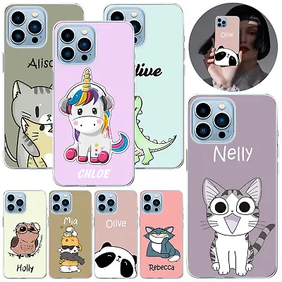 Cartoon Lovely Personalised Phone Case Cover For IPhone 15 Pro Max 14 13 12 11 7 • £5.27
