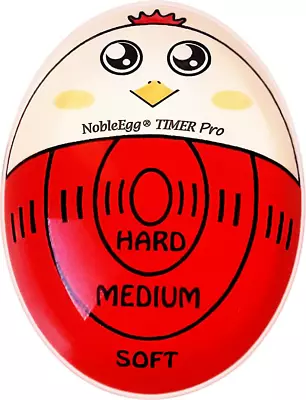 Egg Timer Pro Soft Hard Boiled Egg Timer That Changes Color When Done No BPA Cer • $11.46